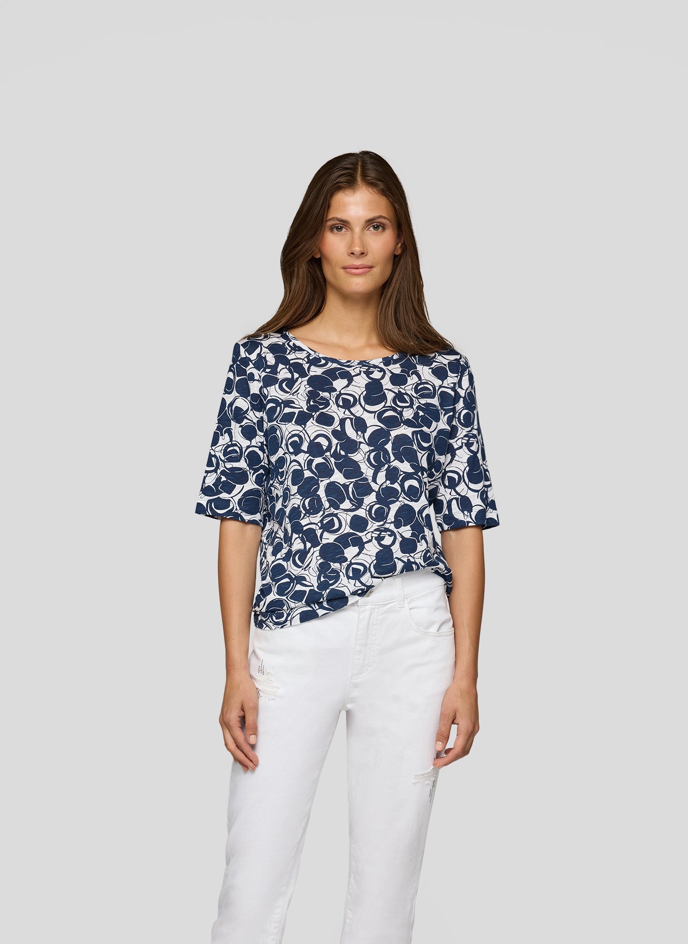 Rabe T-Shirts  blau