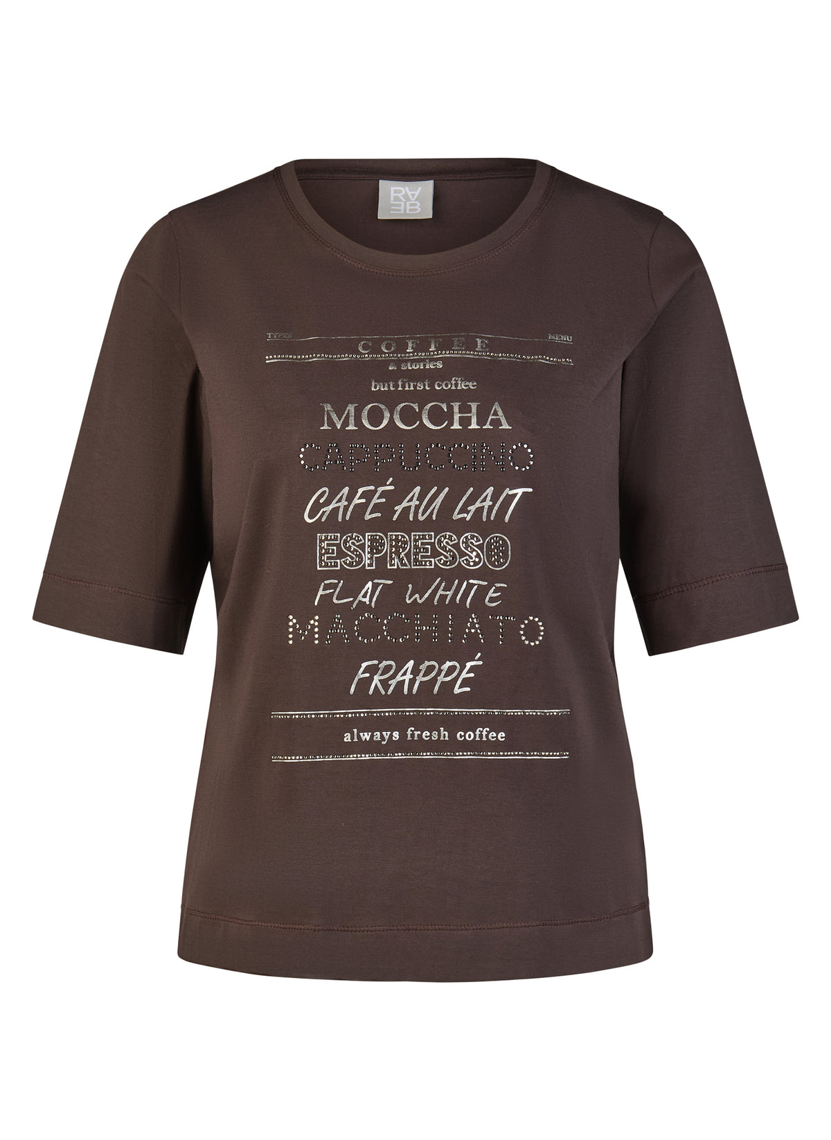Rabe T-Shirts  braun