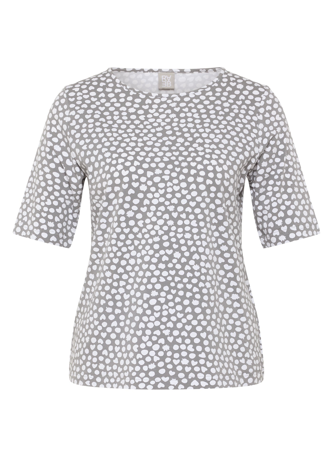 Rabe T-Shirts  hellgrau