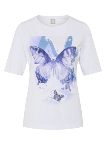 T-Shirt mit großem Frontprint