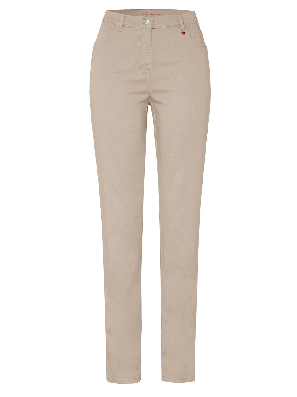 Relaxed by Toni Skinny, Slim  beige