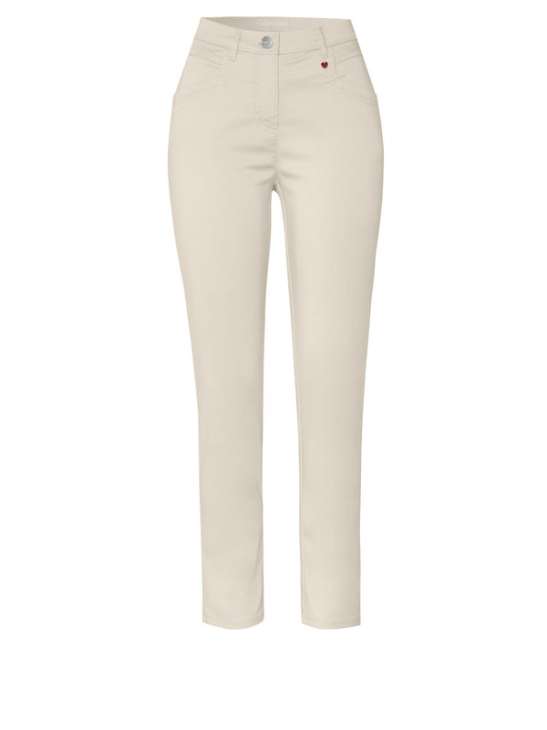 Relaxed by Toni Skinny, Slim  beige