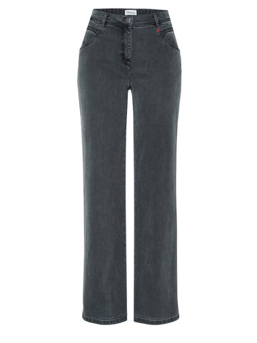 MEINE BESTE FREUNDIN Straight Jeans  - Grau