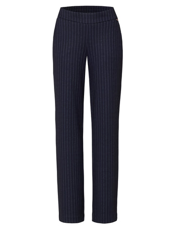 SCARLET Wide Leg Nadelstreifenhose