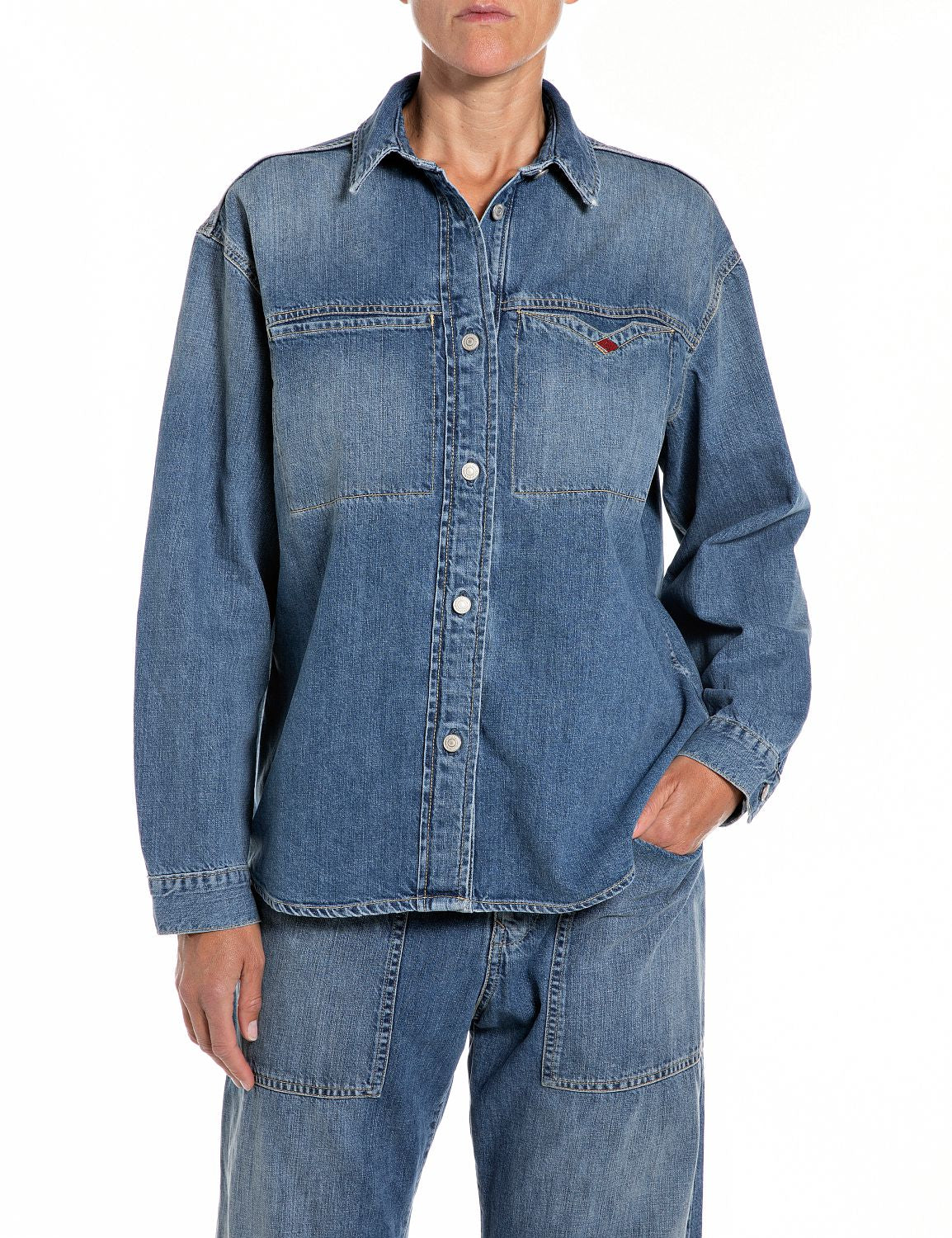 Replay Blusen  blau