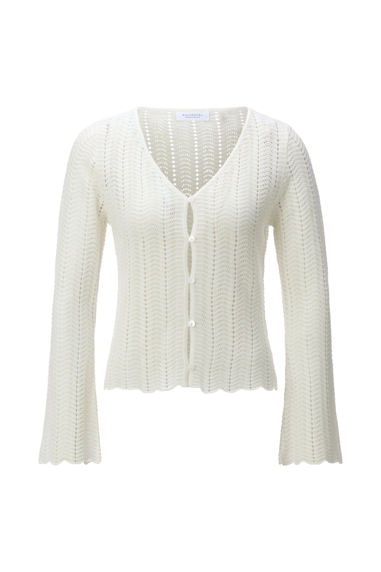 Rich & Royal Pullover  weiß