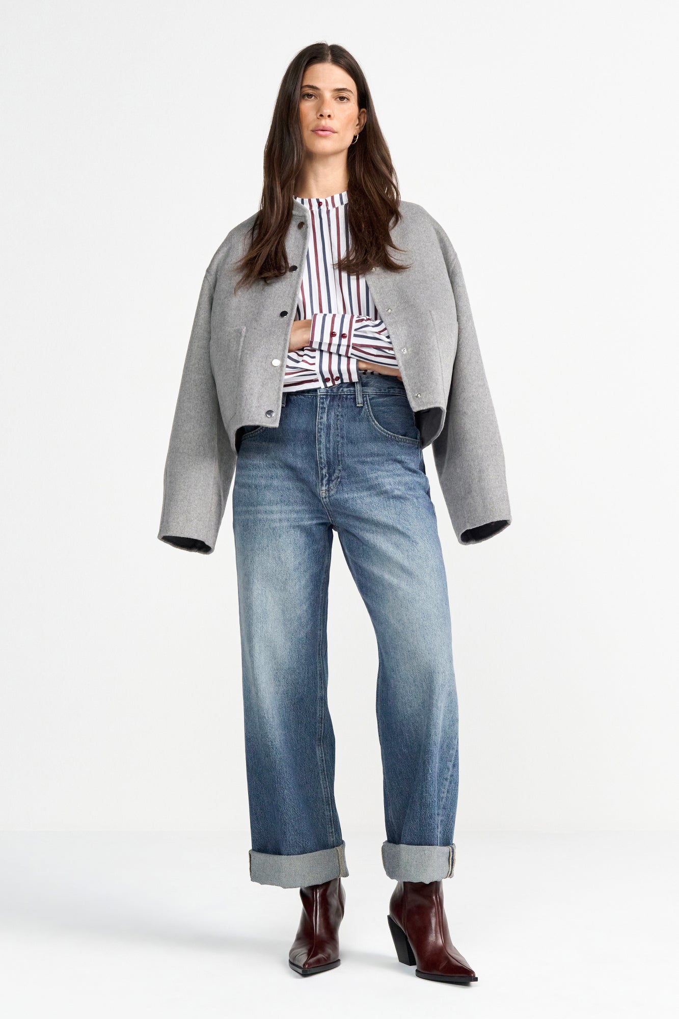 Rich & Royal Relaxed, Weit  blau