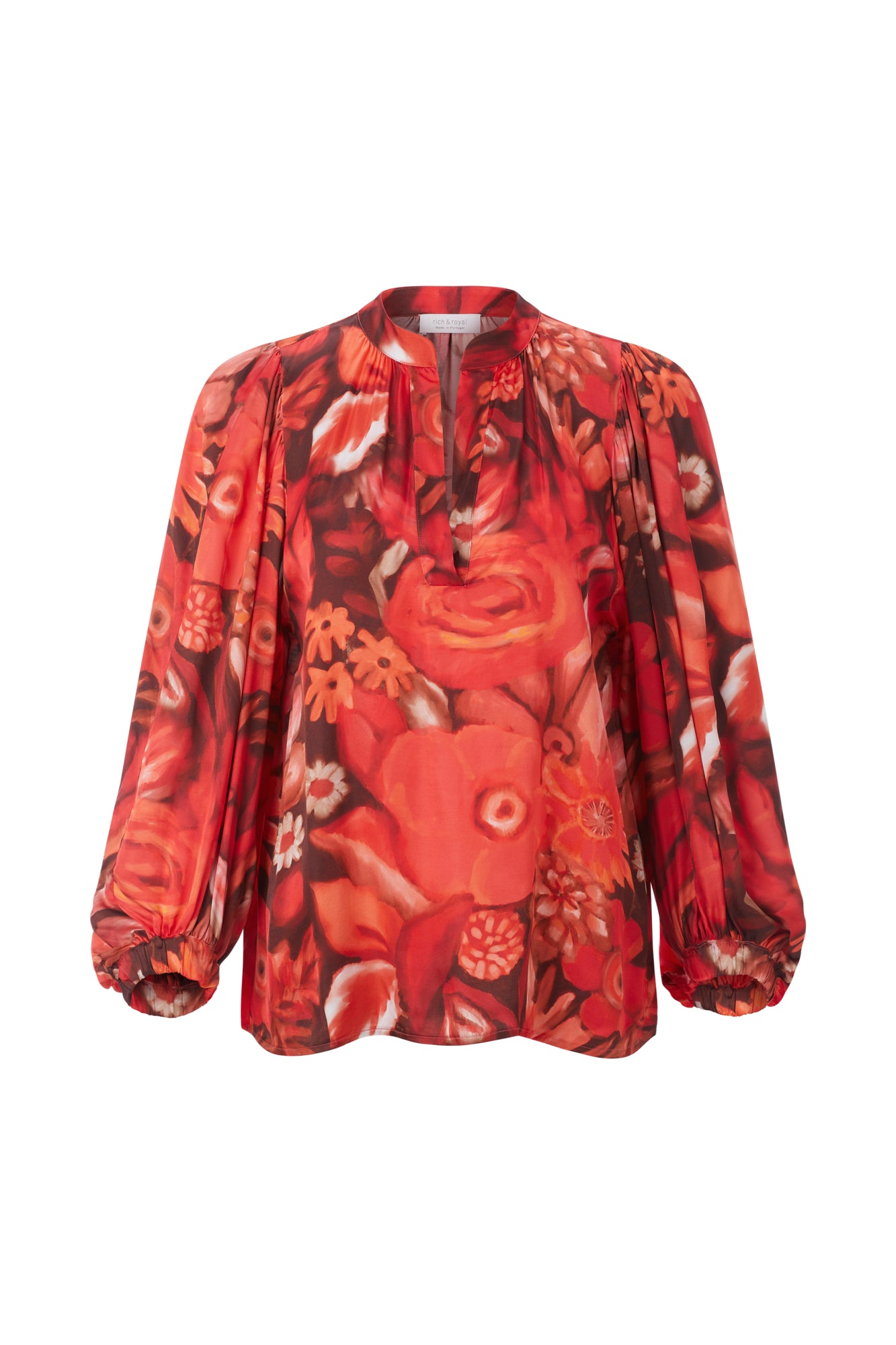 Rich & Royal Blusen  rot