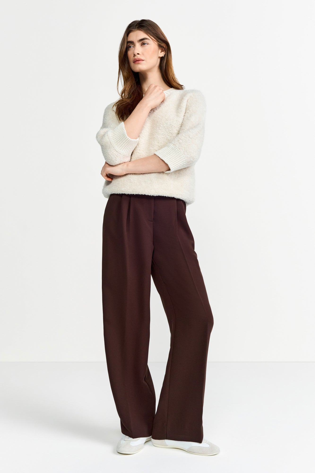 Rich & Royal Pullover  creme