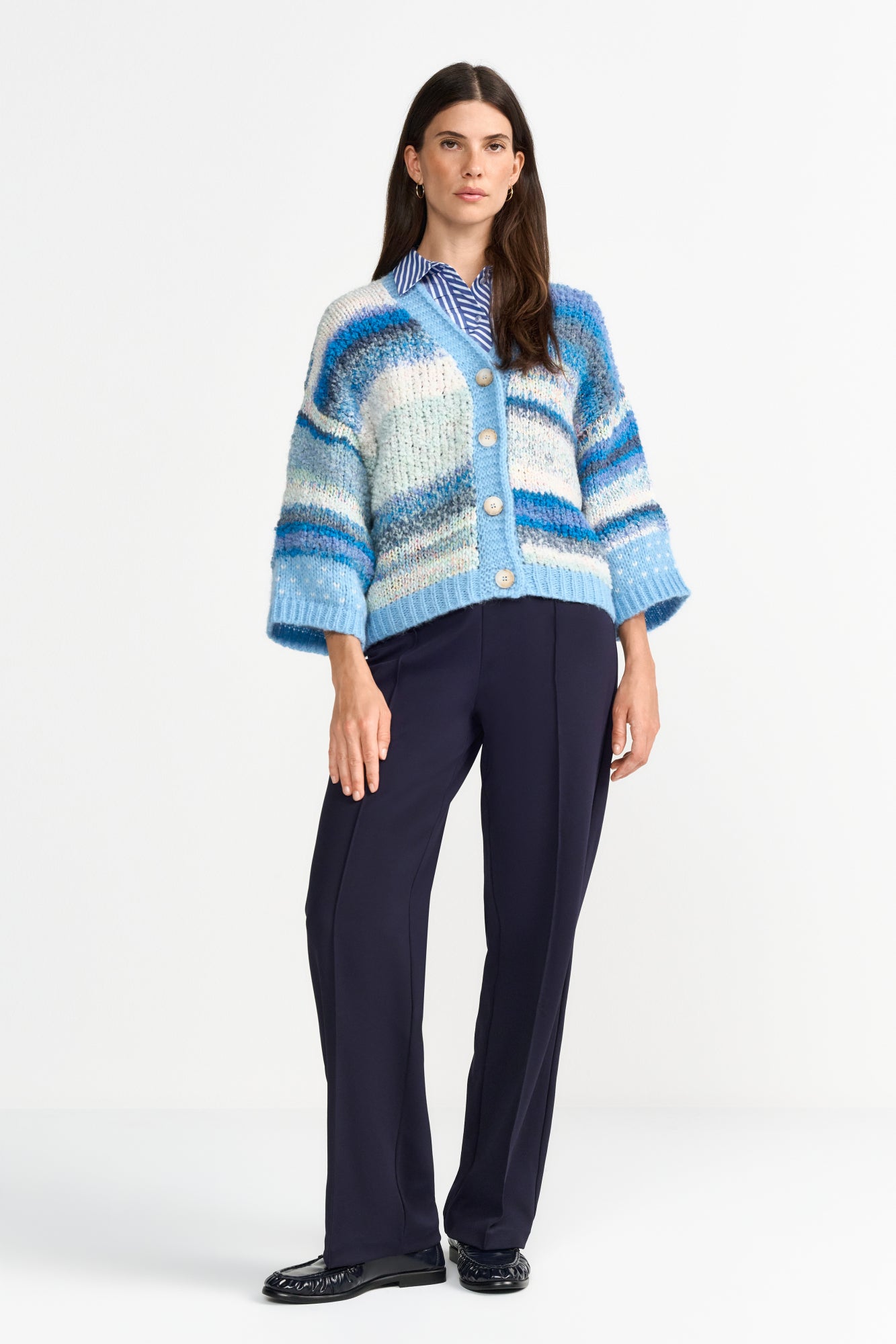 Rich & Royal Pullover  blau