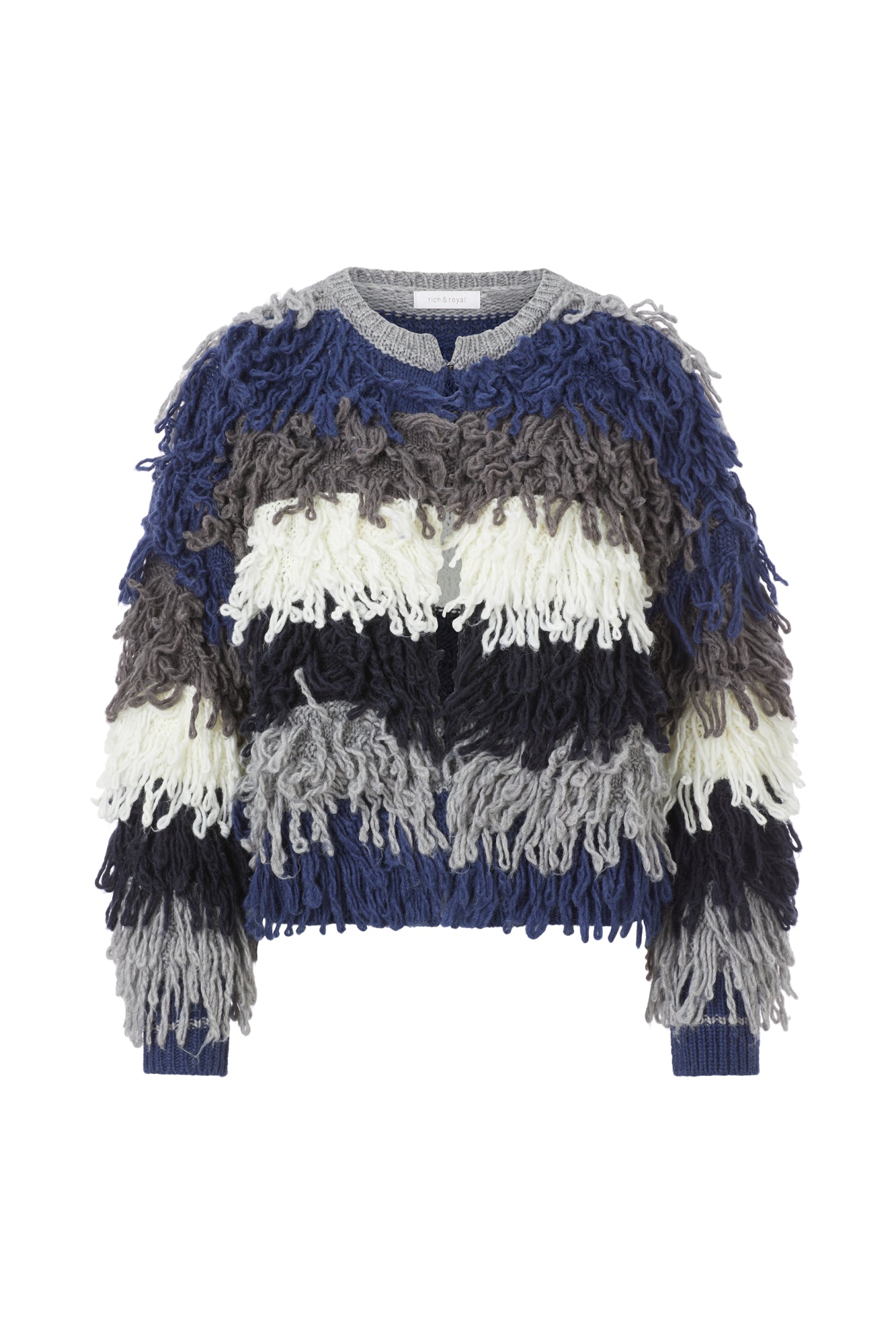Rich & Royal Pullover  blau