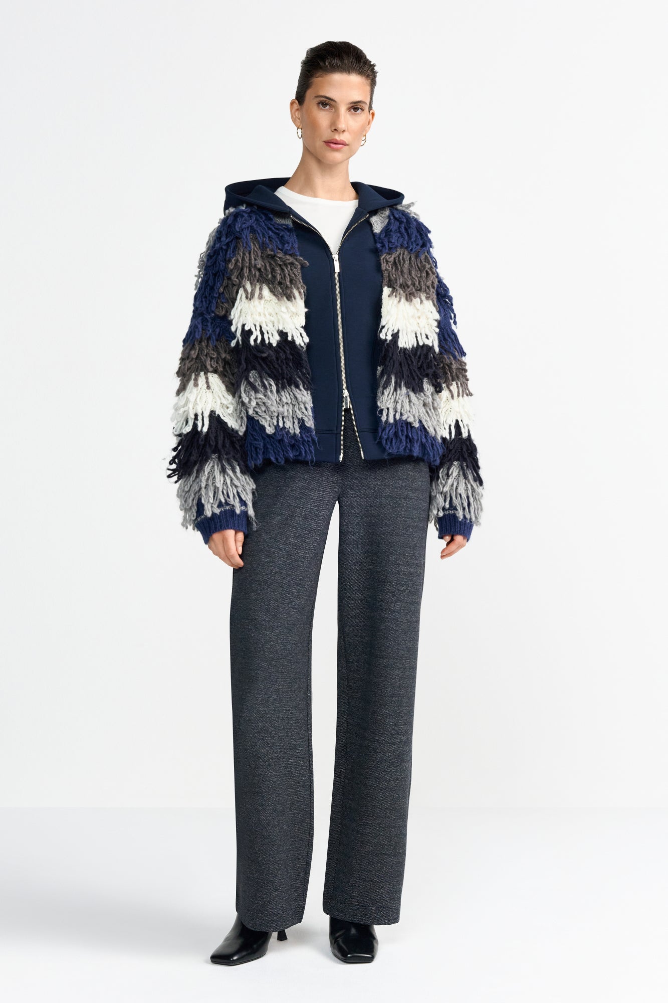 Rich & Royal Pullover  blau