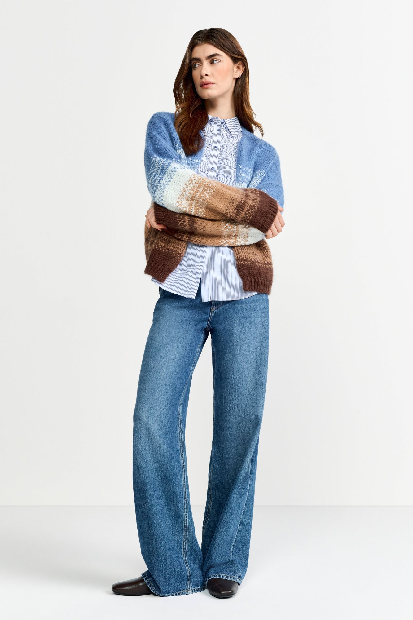 Rich & Royal Pullover  blau