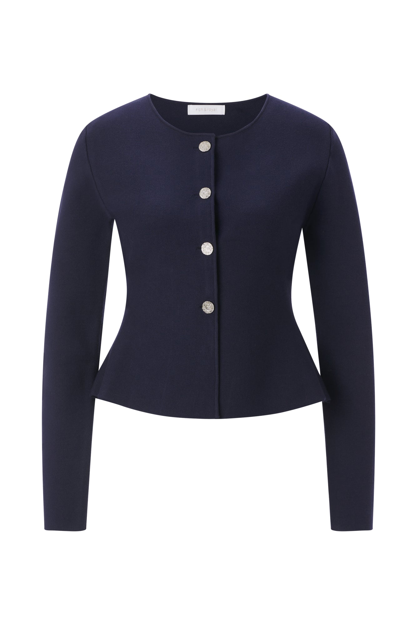 Rich & Royal Strickjacken  dunkelblau