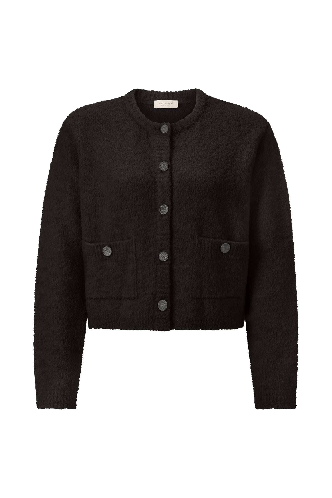 Rich & Royal Strickjacken  schwarz
