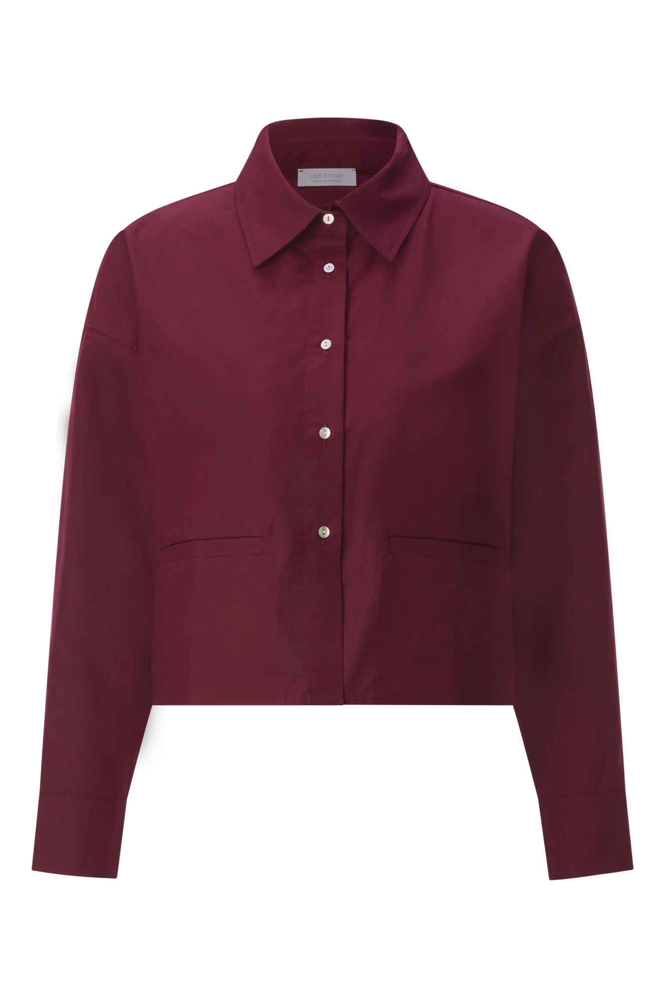Rich & Royal Blusen  bordeaux