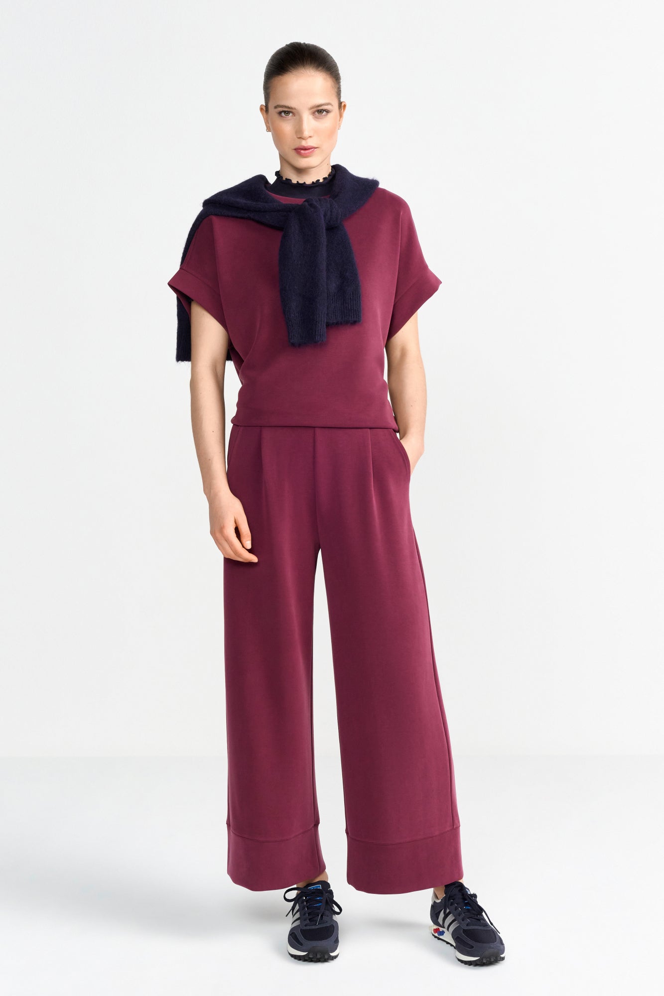 Rich & Royal Culottes  bordeaux
