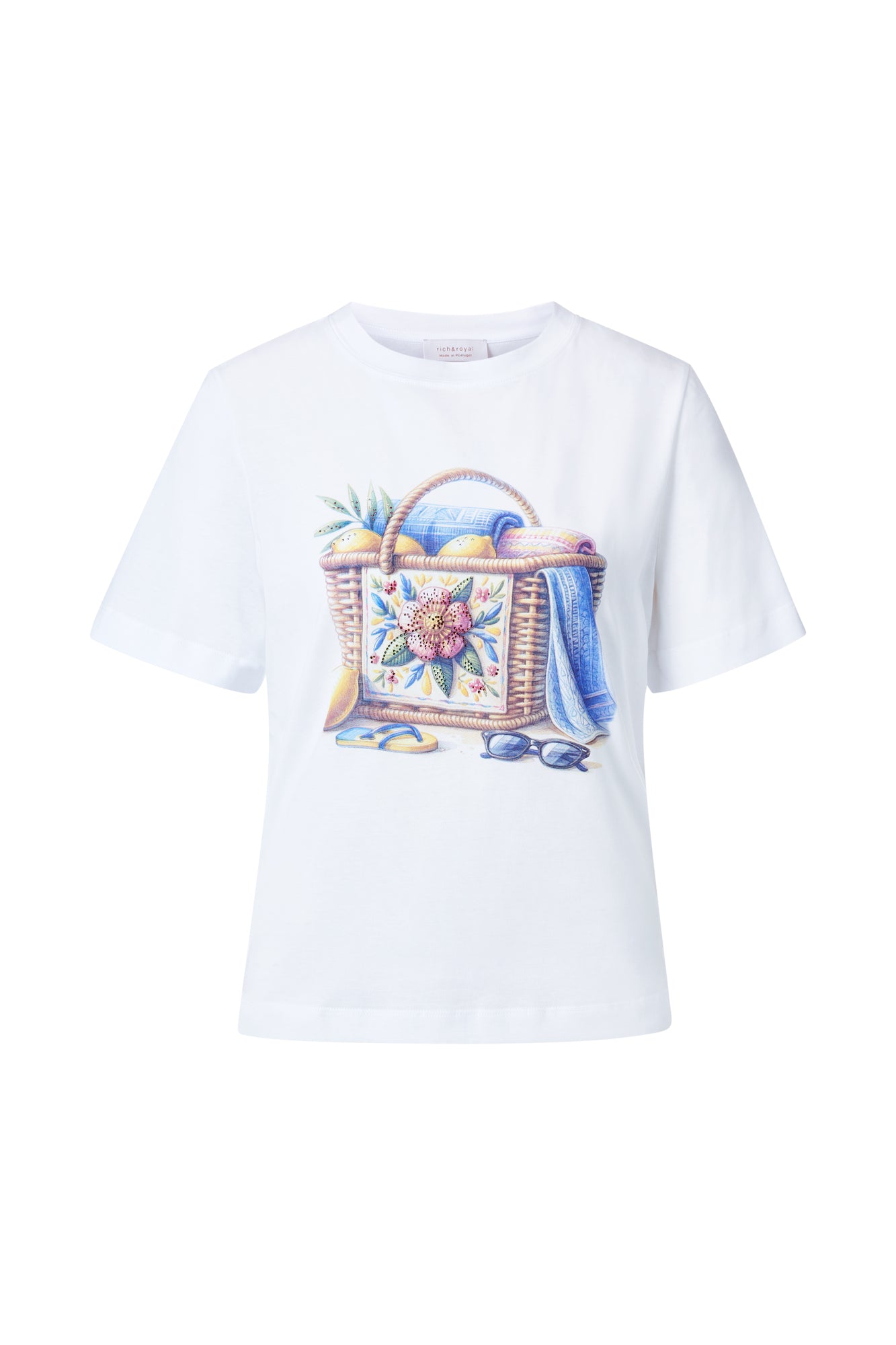 Rich & Royal T-Shirts  weiß