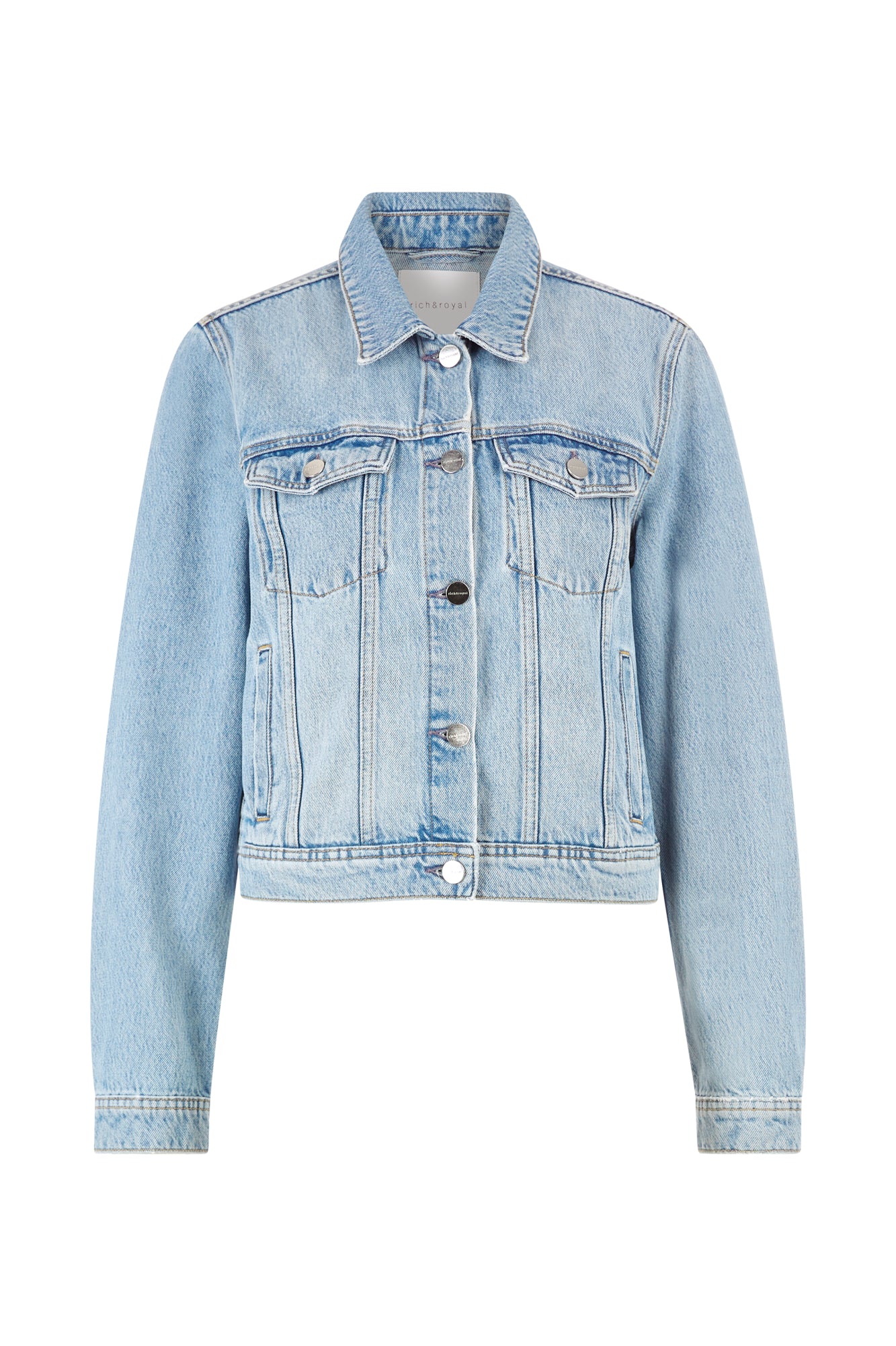 Rich & Royal Jeansjacken  blau