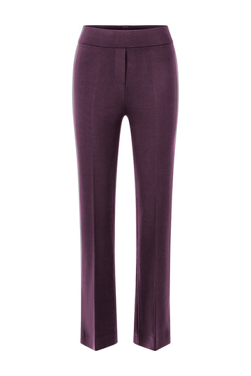 Kick-Flare-Hose aus Soft-Touch-Jersey