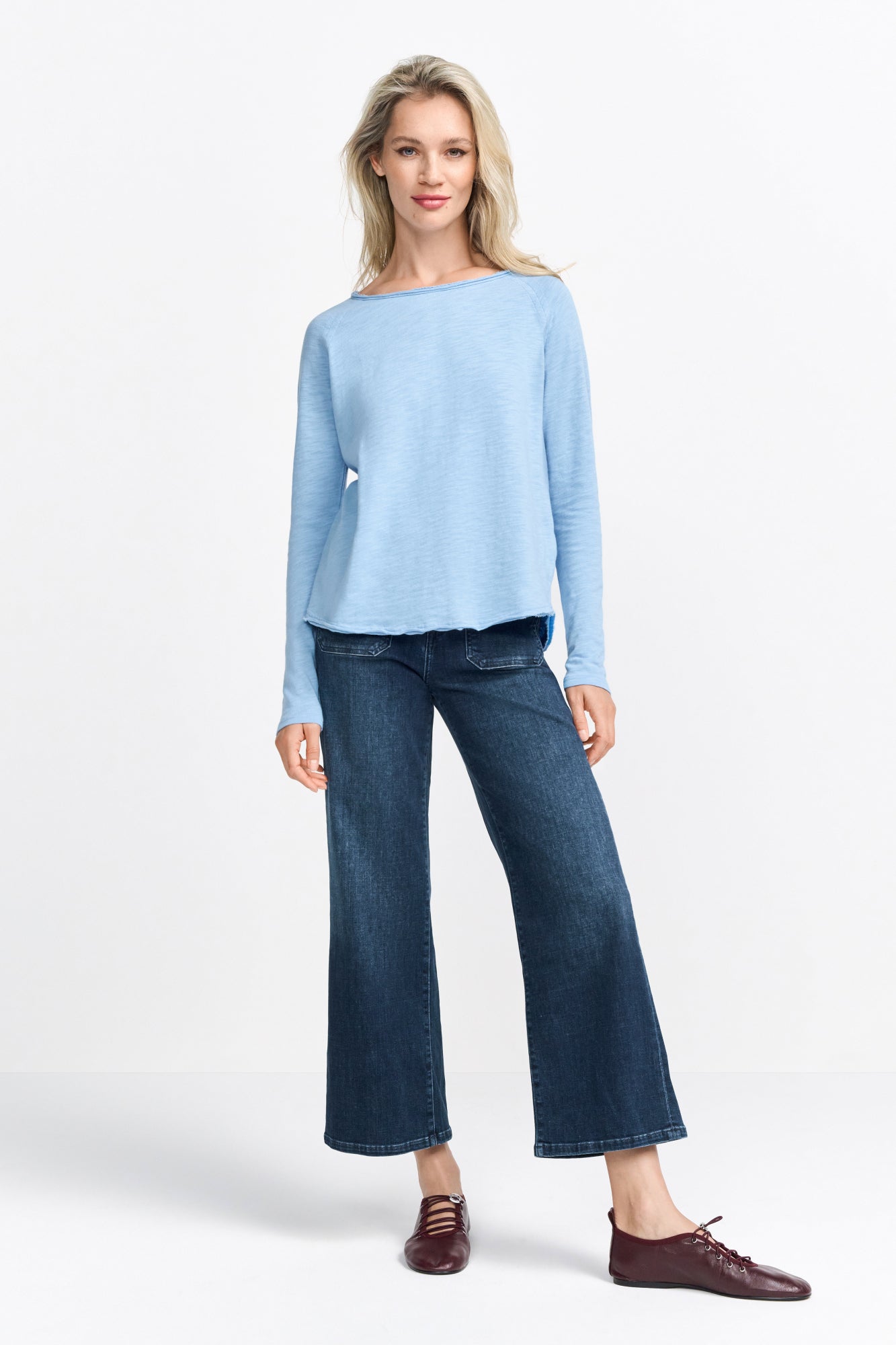 Rich & Royal Langarmshirts  blau