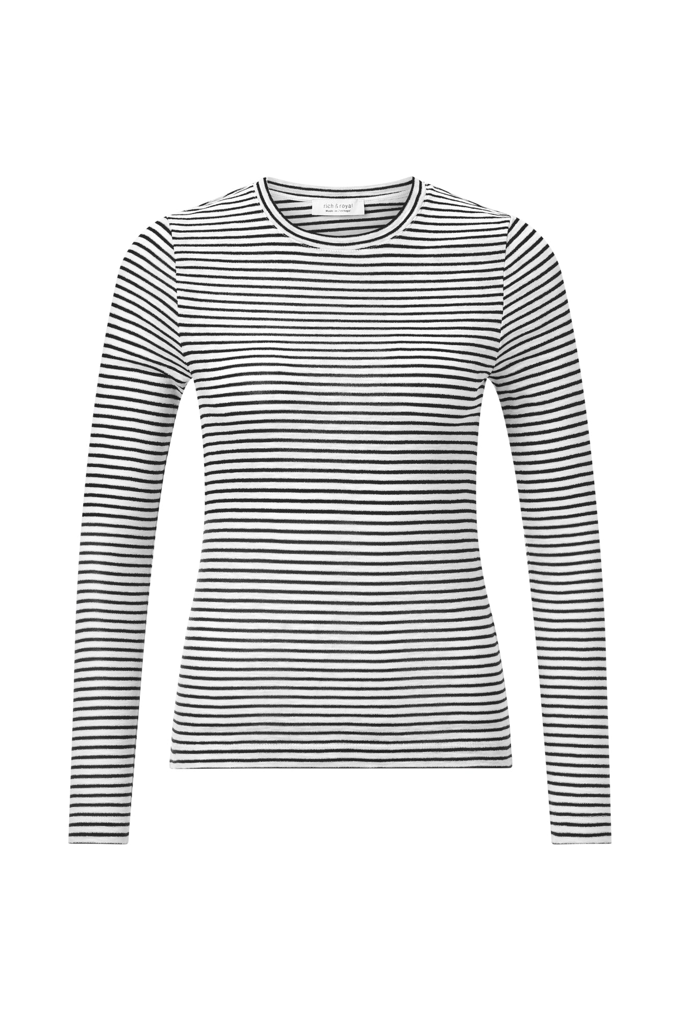 Rich & Royal Langarmshirts  braun