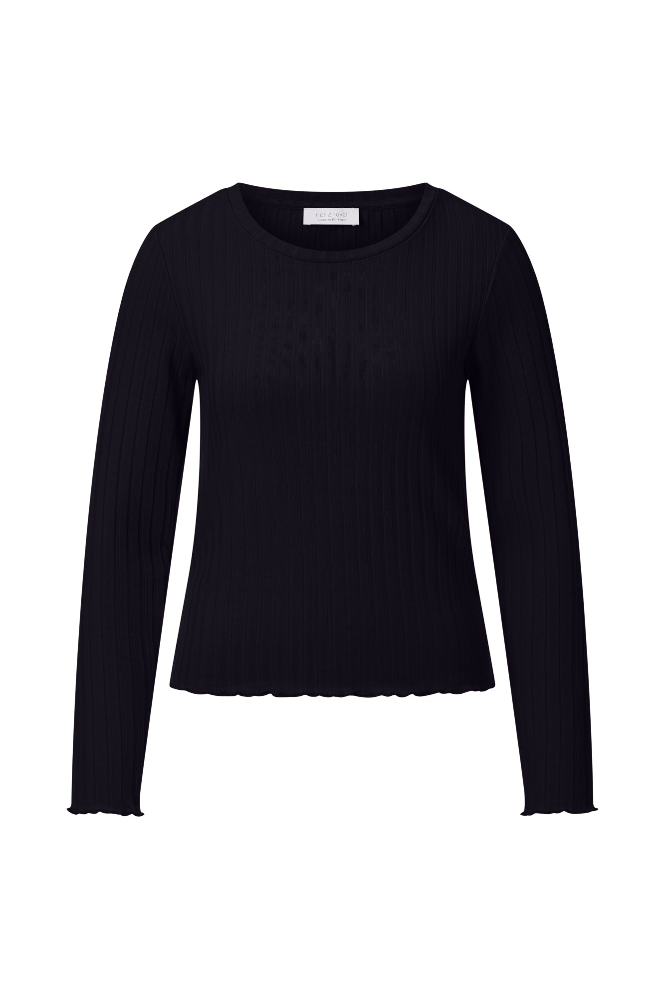 Rich & Royal Langarmshirts  dunkelblau