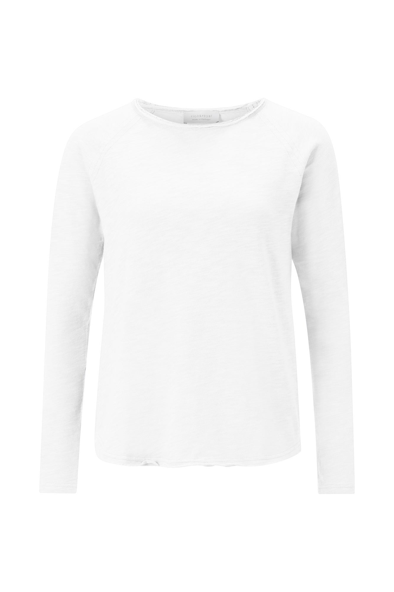 Rich & Royal Langarmshirts  weiß