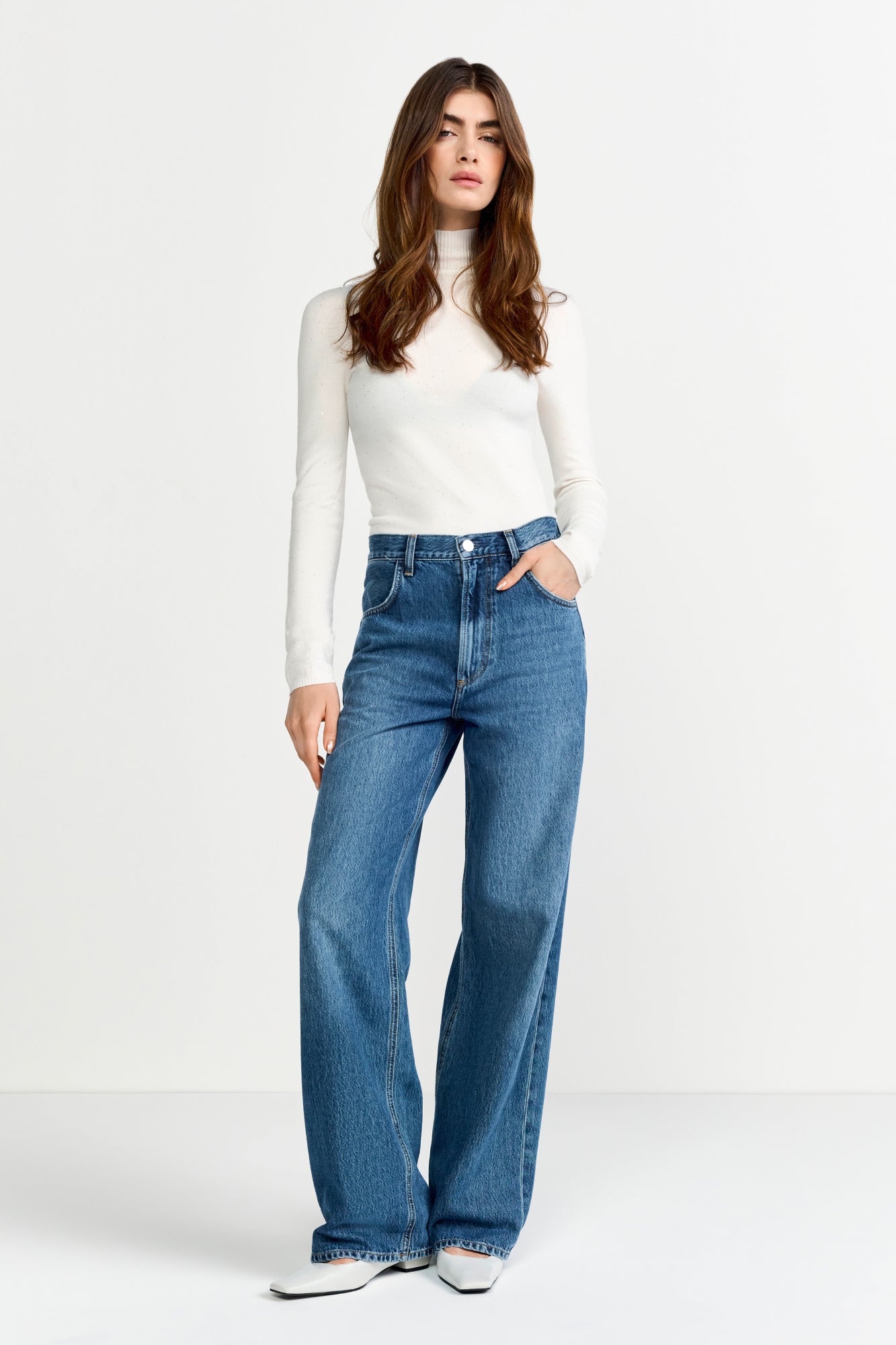 Rich & Royal Pullover  weiß