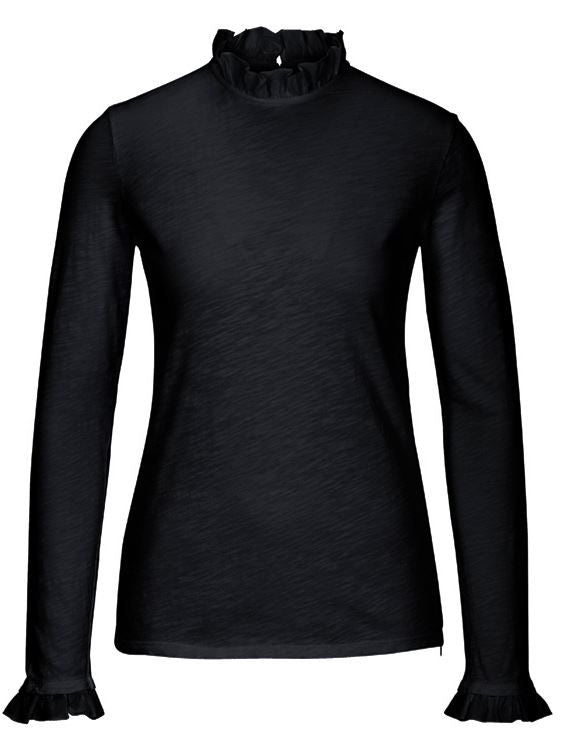 Rich & Royal Langarmshirts  schwarz