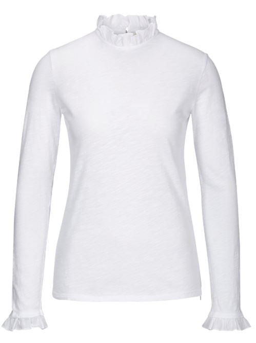 Rich & Royal Langarmshirts  weiß