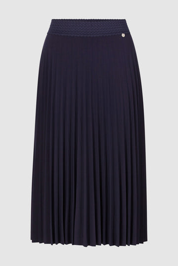 Luftiger Plissee-Rock