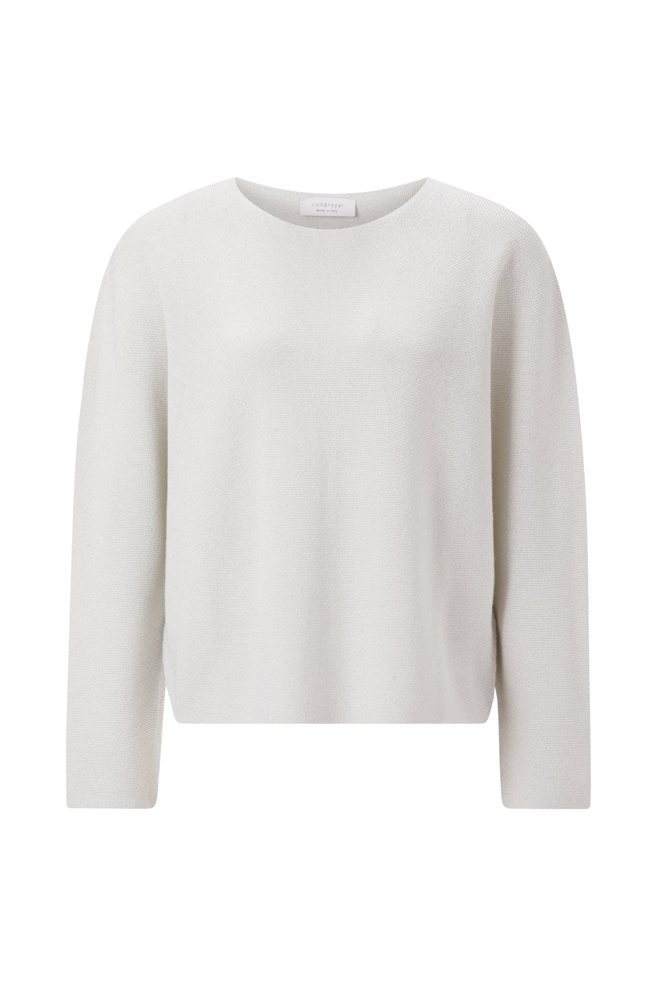 Rich & Royal Pullover  hellgrau