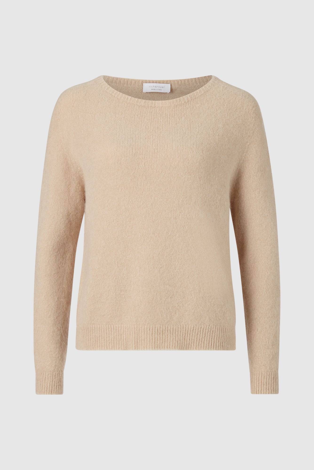 Rich & Royal Pullover  hellbraun