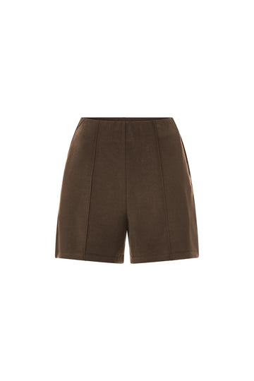 Shorts aus Scuba-Jersey