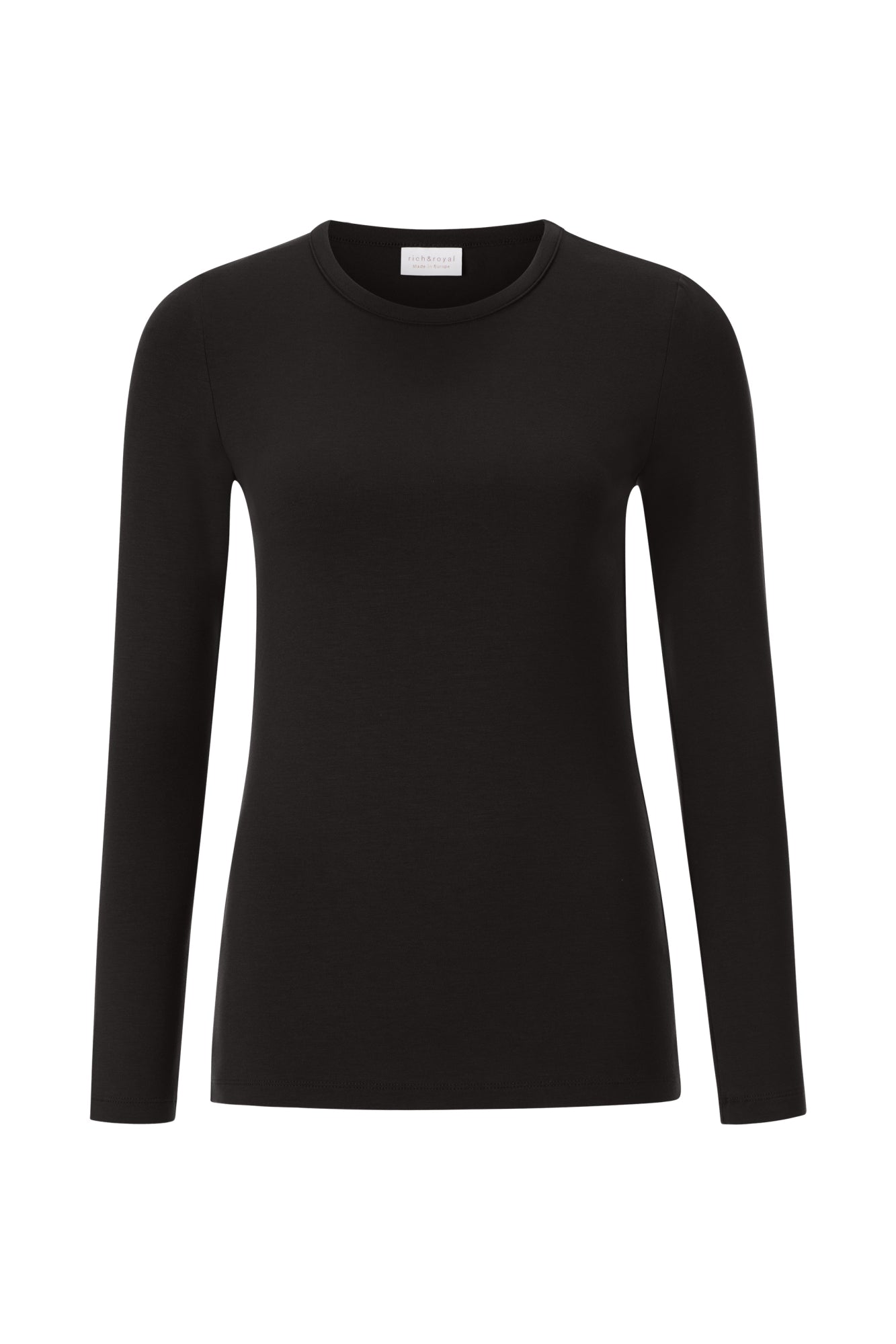 Rich & Royal Langarmshirts  schwarz