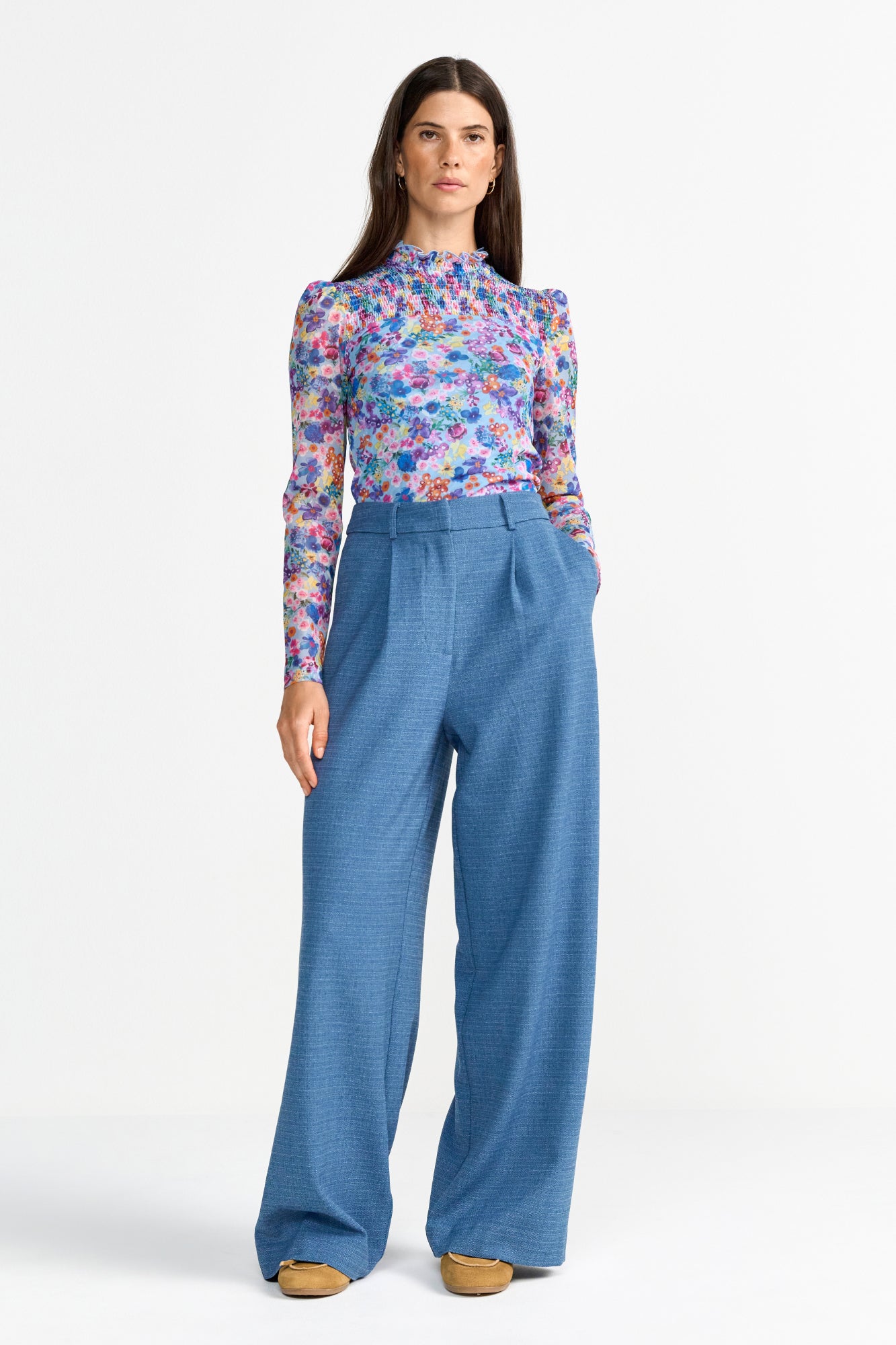 Rich & Royal Langarmshirts  blau