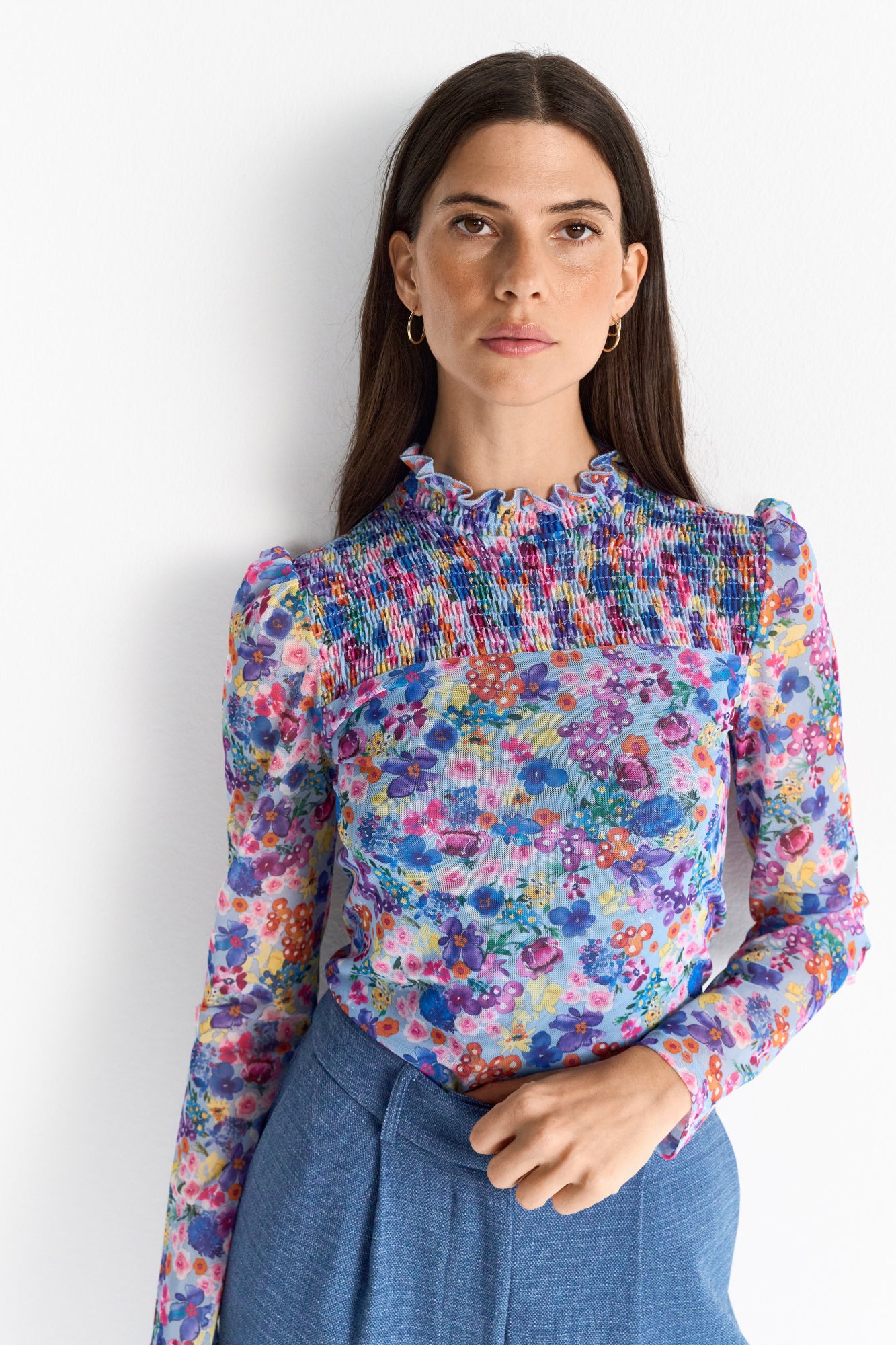 Rich & Royal Langarmshirts  blau