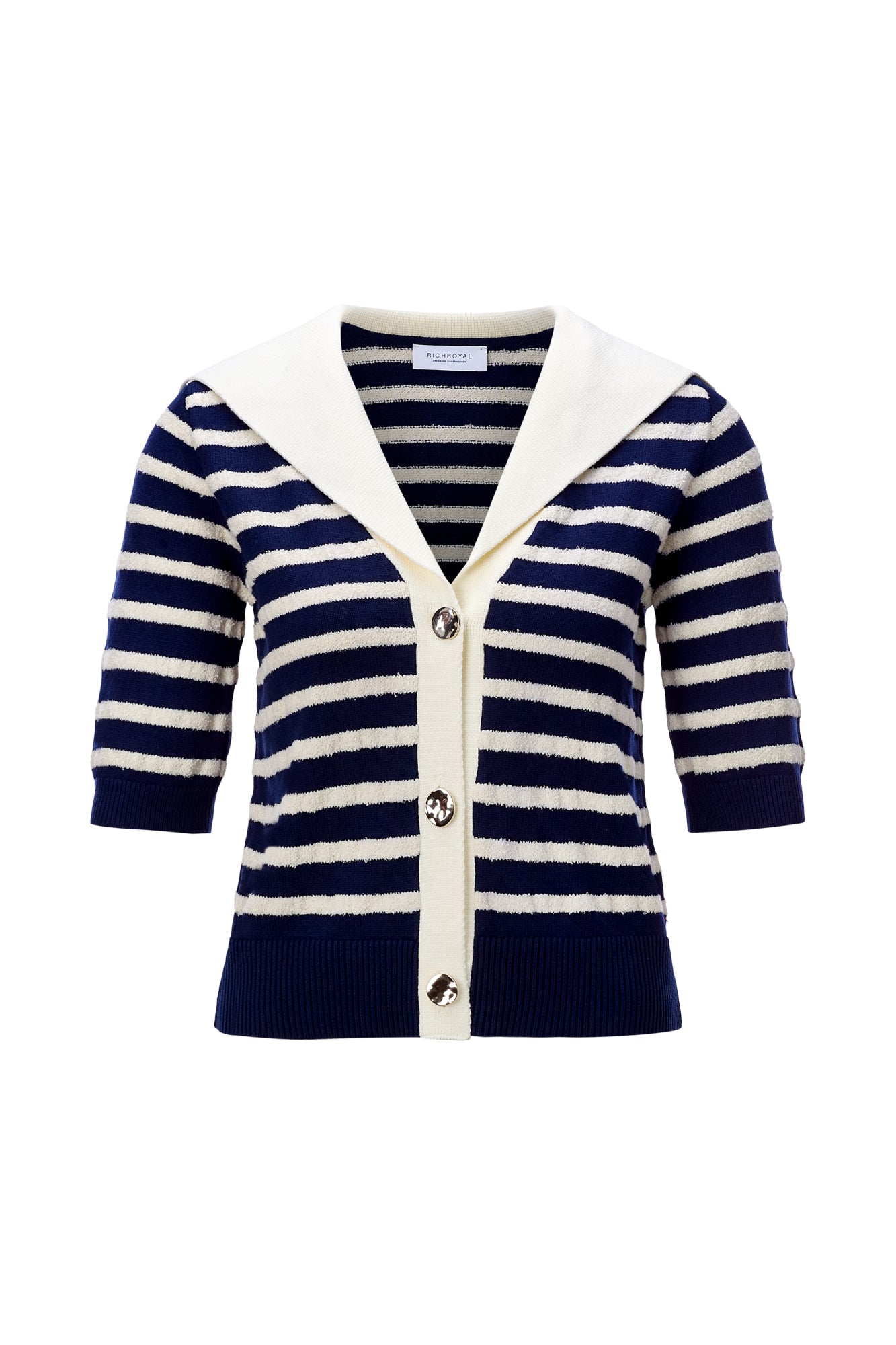 Rich & Royal Strickjacken  dunkelblau
