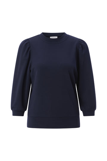 Sweatshirt mit Puffärmel