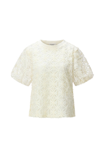 T-Shirt mit Blumenmuster
