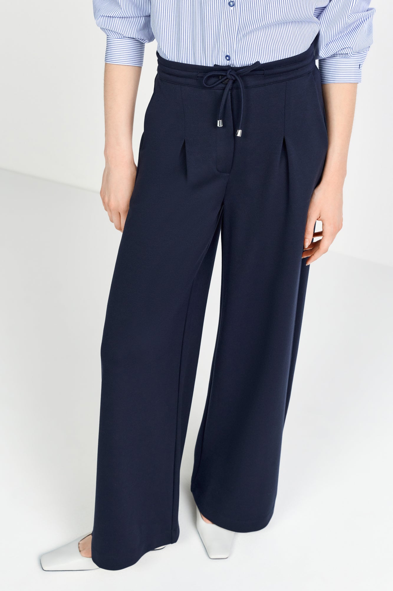 Rich & Royal Businesshosen  dunkelblau