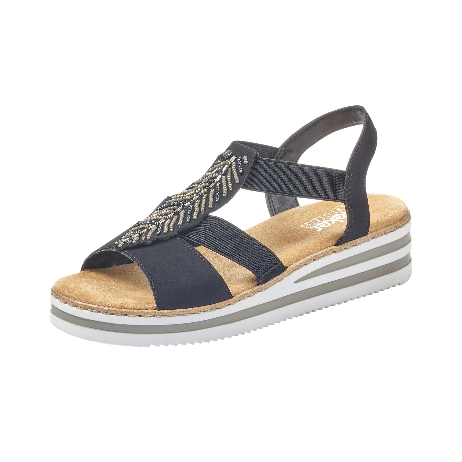 Rieker Sandalen  dunkelblau