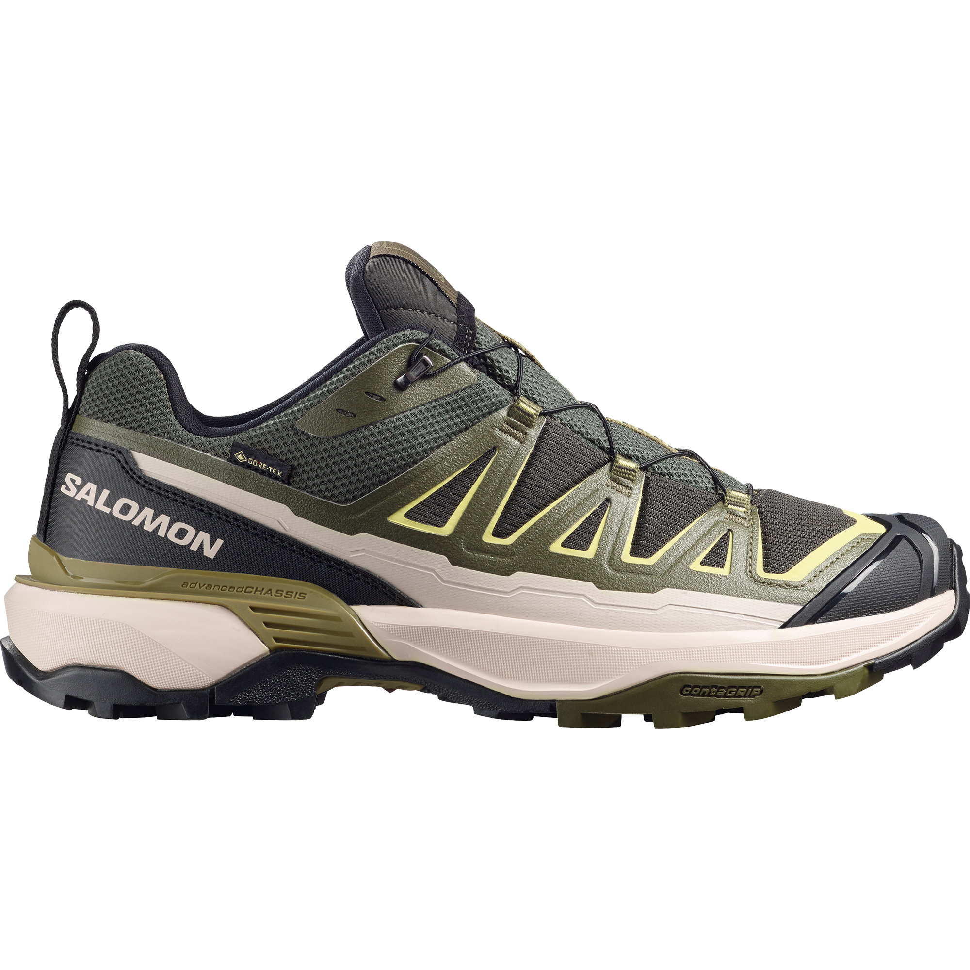 Salomon Wanderschuhe  grün