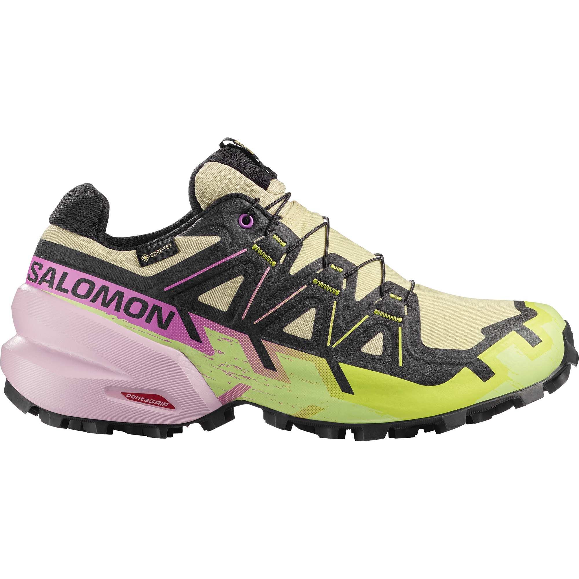 Salomon Wanderschuhe  grün