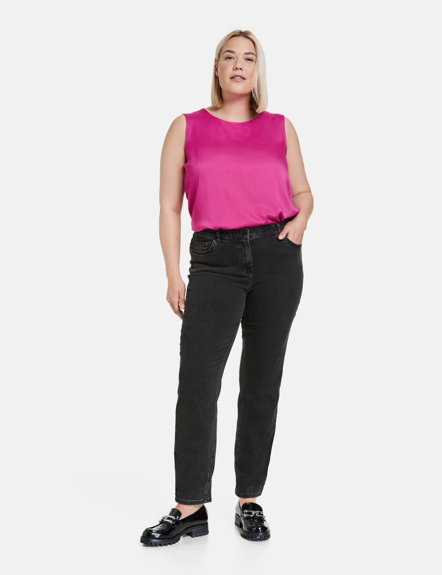 Samoon Jeans  schwarz