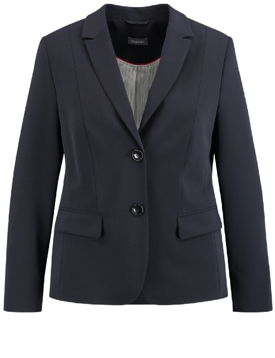 Samoon Blazer  dunkelblau