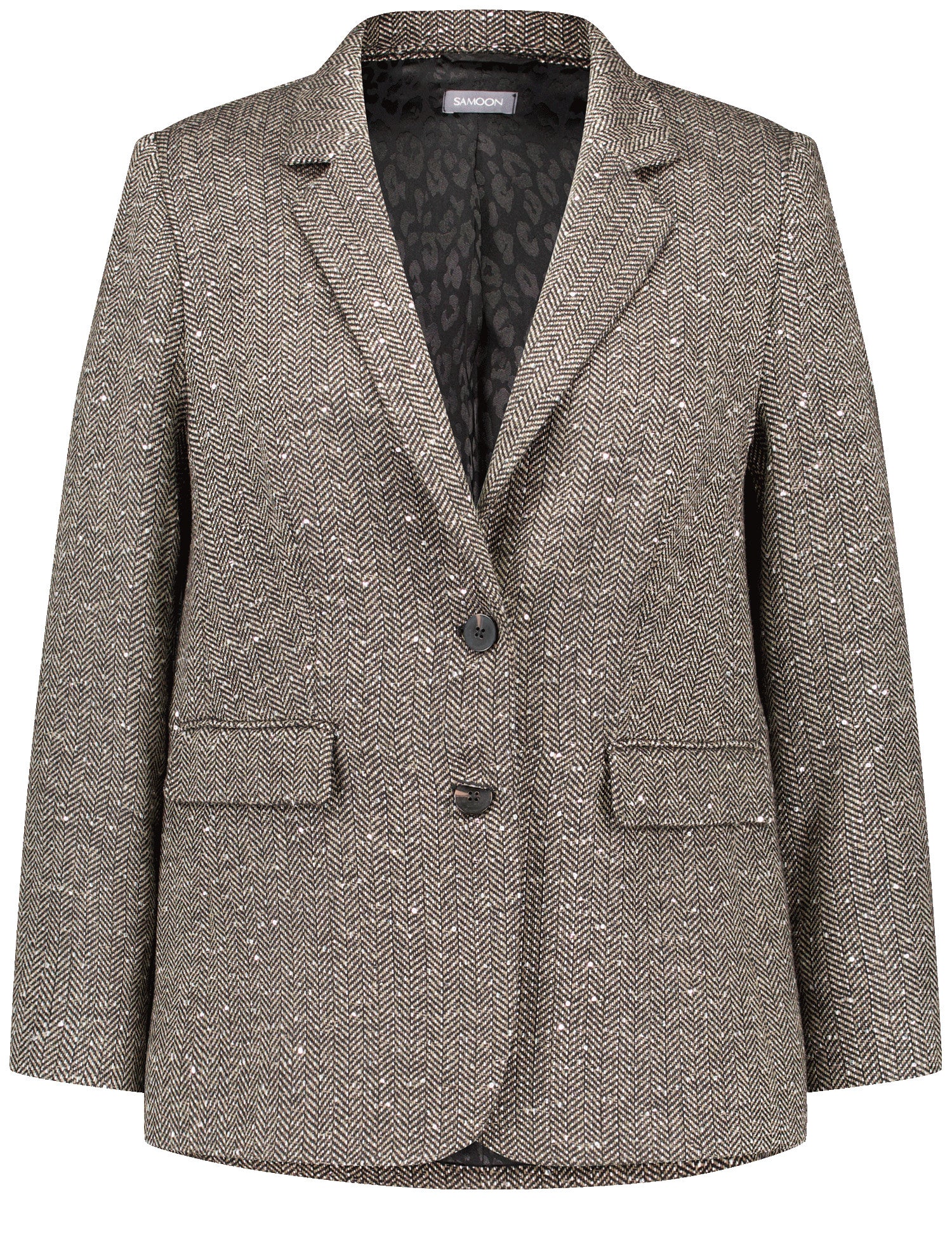 Samoon Blazer  hellbraun