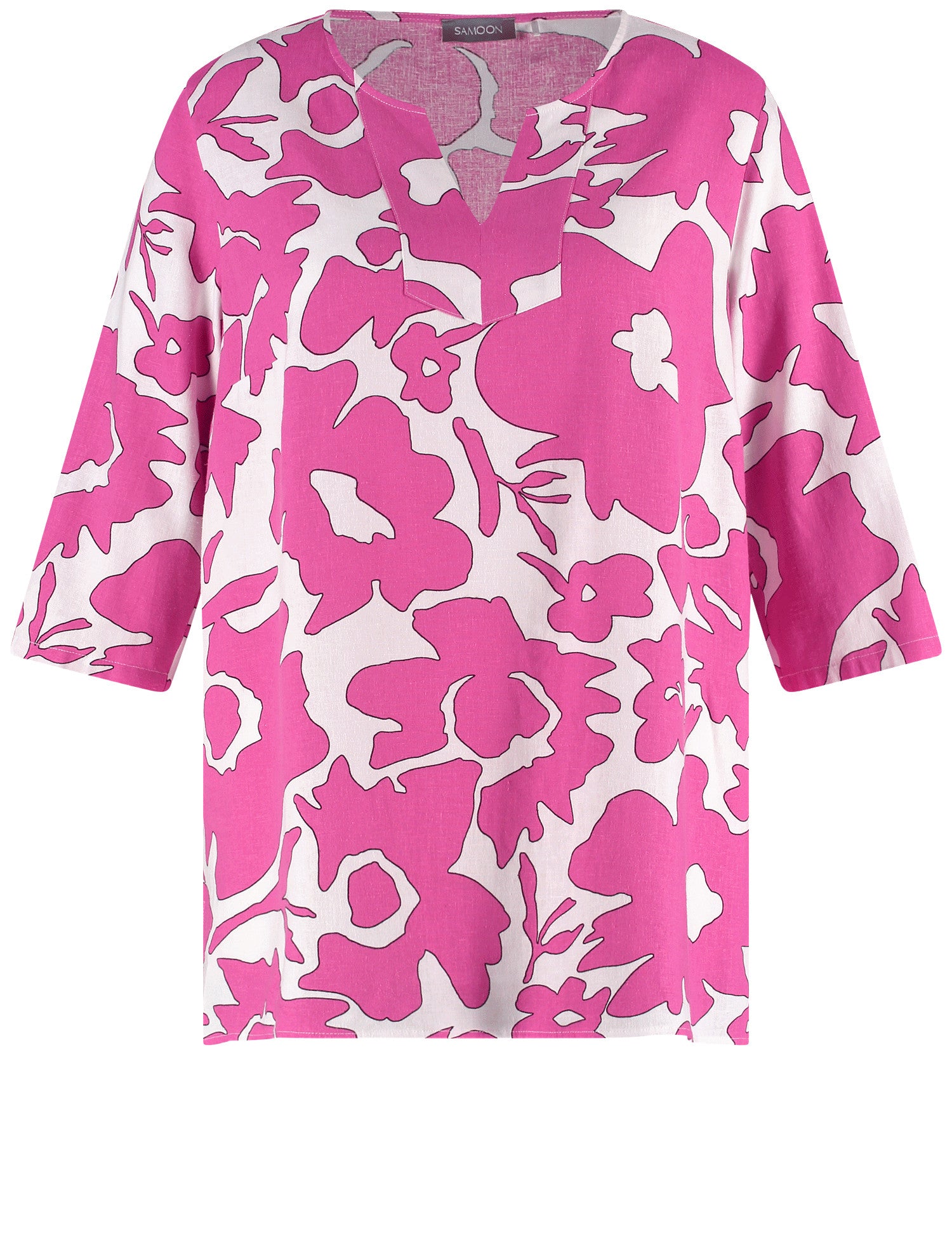 Samoon Blusen  pink