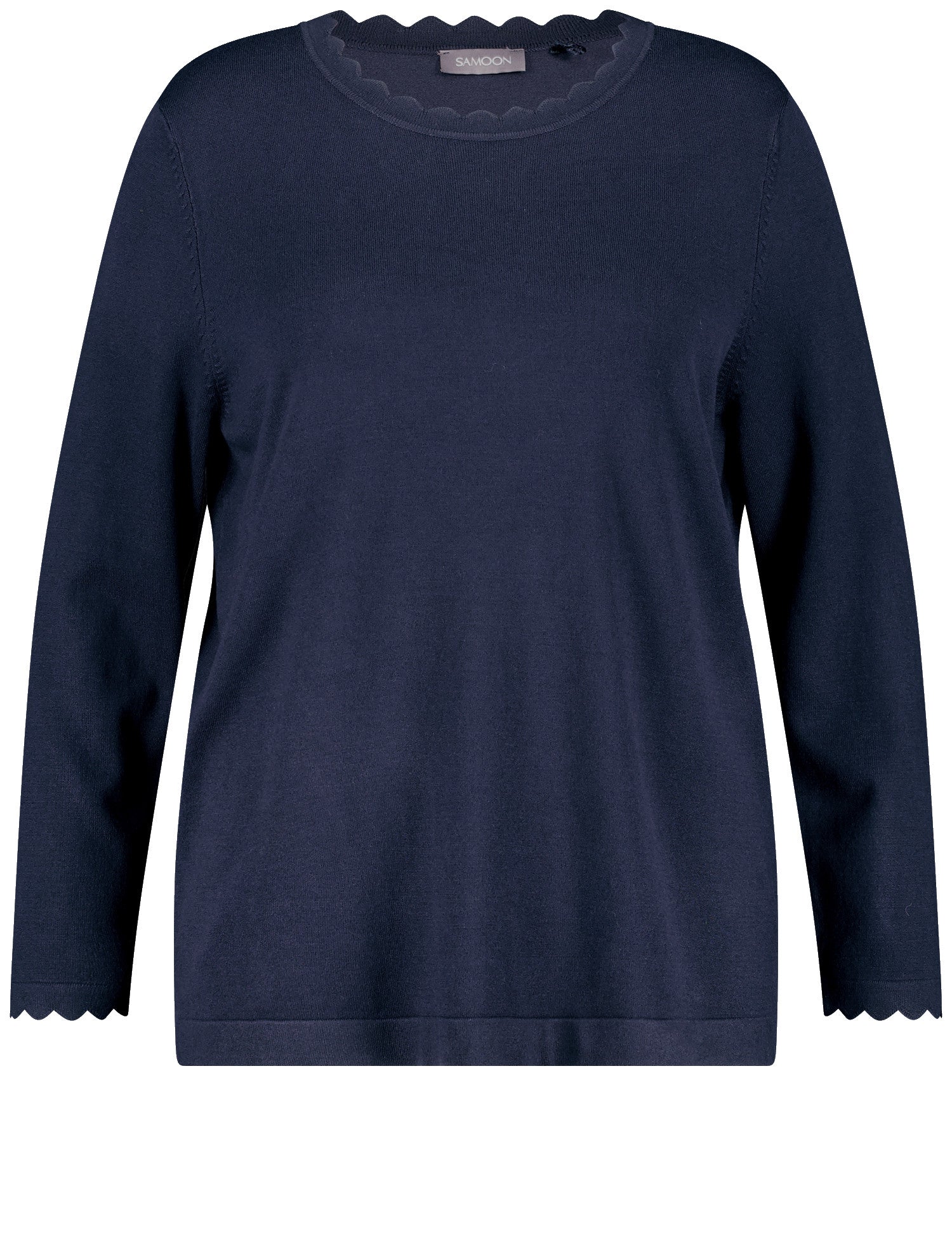 Samoon Pullover  dunkelblau